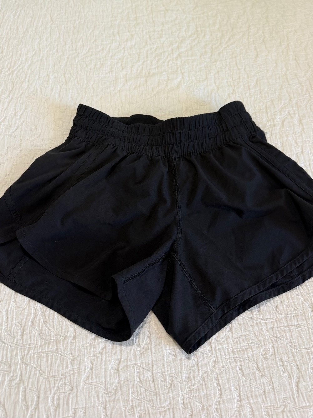 Lululemon Black Running Athletic Shorts Size 6 | Lightweight Workout Shorts
